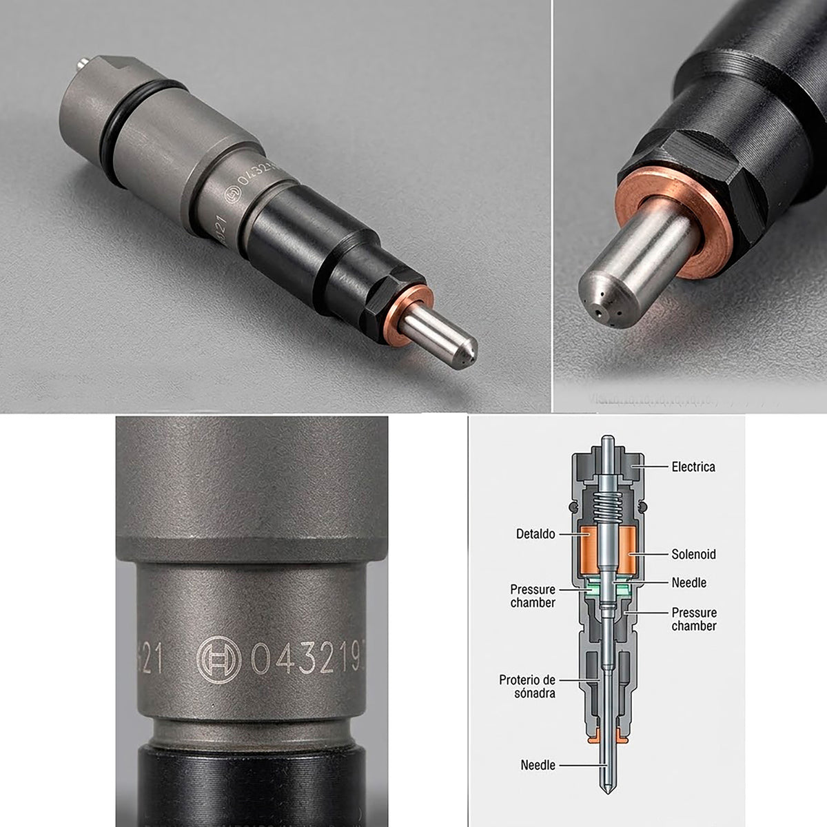 Inyector Escalonado 0432191278 — Bosch — 002-548