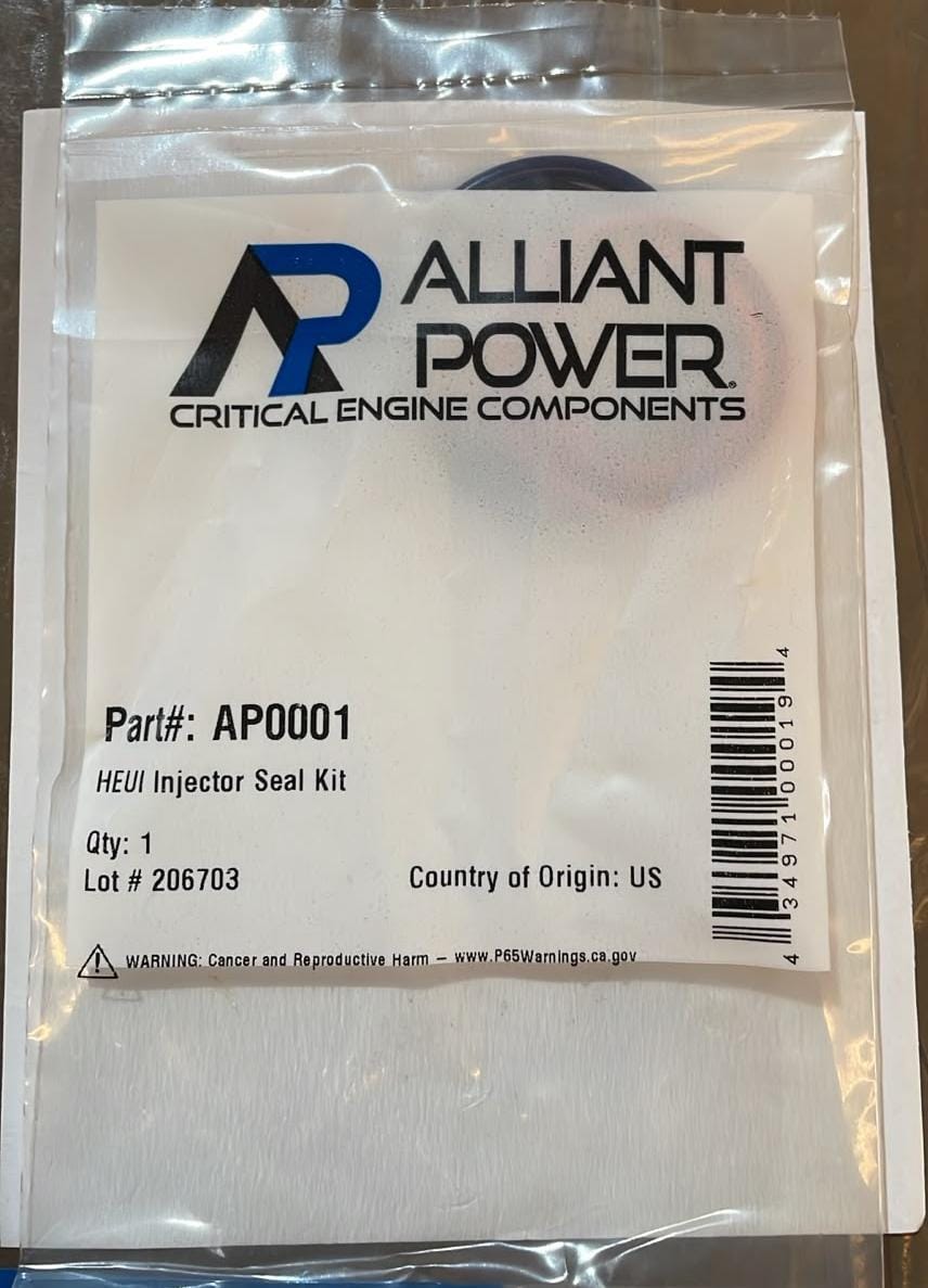 Juego de Sellos del Inyector AP0001 — Alliant Power — 026-047